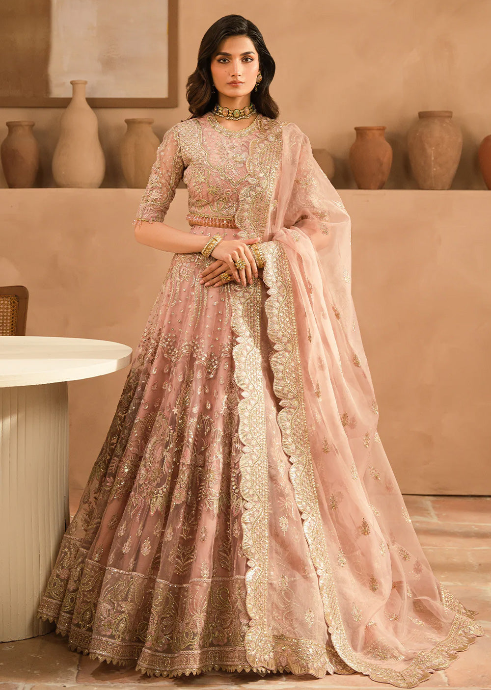 PNCT-01- Readymade - Panache Wedding Formals Collection by Ayzel 2024 - Memsaab Online