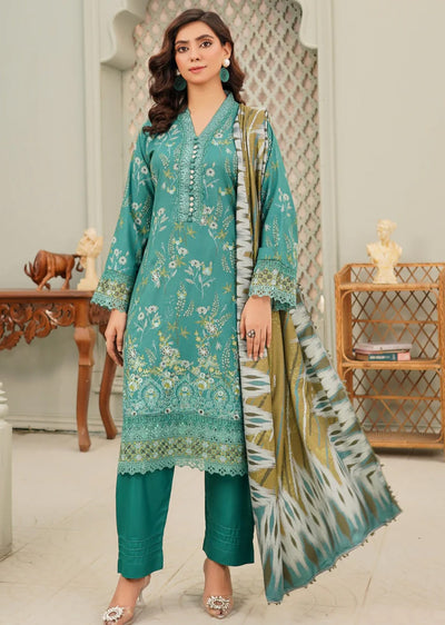 Mun-04 Readymade Winter Dhanak Suit - Memsaab Online