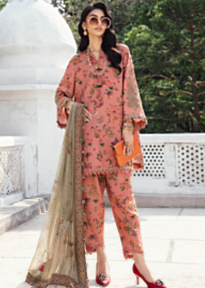 MPTR-2707-A Unstitched - Maria B MPRINTS Collection 2025 - Memsaab Online
