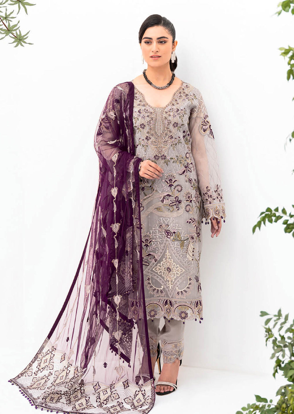 M-801-R - Readymade - Ramsha Minhal Collection Vol 8 2024 - Memsaab Online