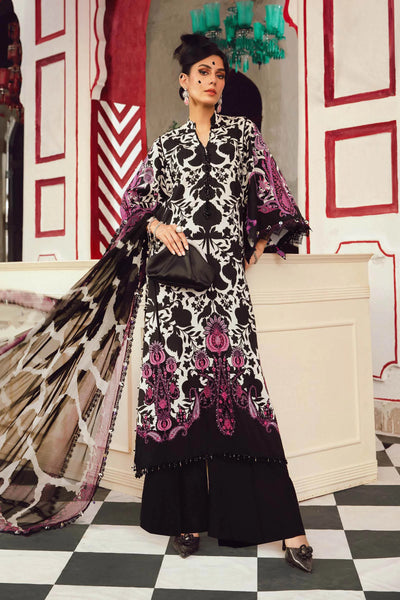 MPTR-2704-B Unstitched - Maria B MPRINTS Collection 2025 - Memsaab Online