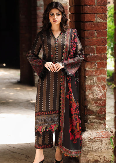 ANW6-09 CHARIZMA 3-PC Unstitched Embroidered Linen Collection 2025 - Memsaab Online