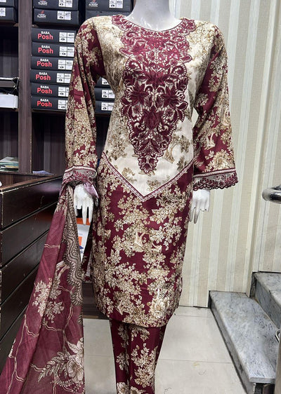 BPH-201 - Readymade Viscose Winter Suit - Memsaab Online