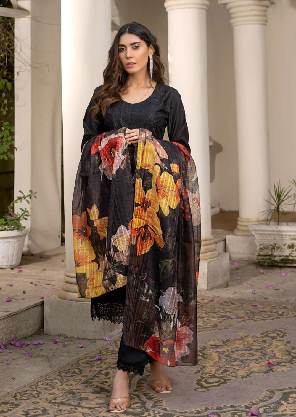 RGZ7101 - RANGZ ChickenKari Mother and Daughter Suit - Memsaab Online