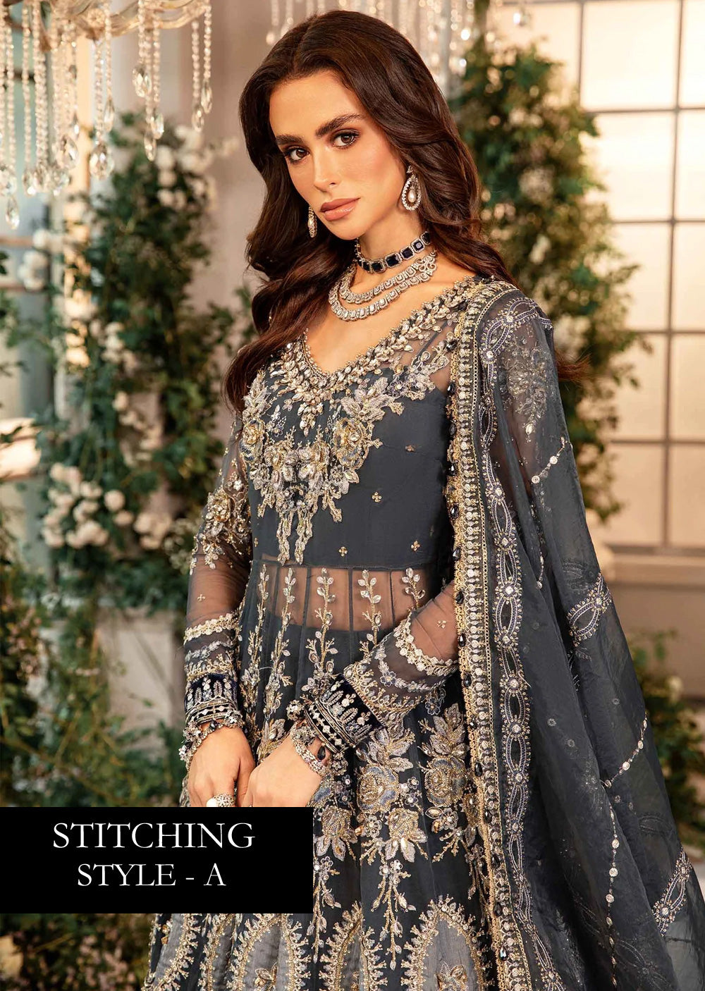 BPT-2901 - Maria B Embroidered Wedding Edition 2024 - Memsaab Online