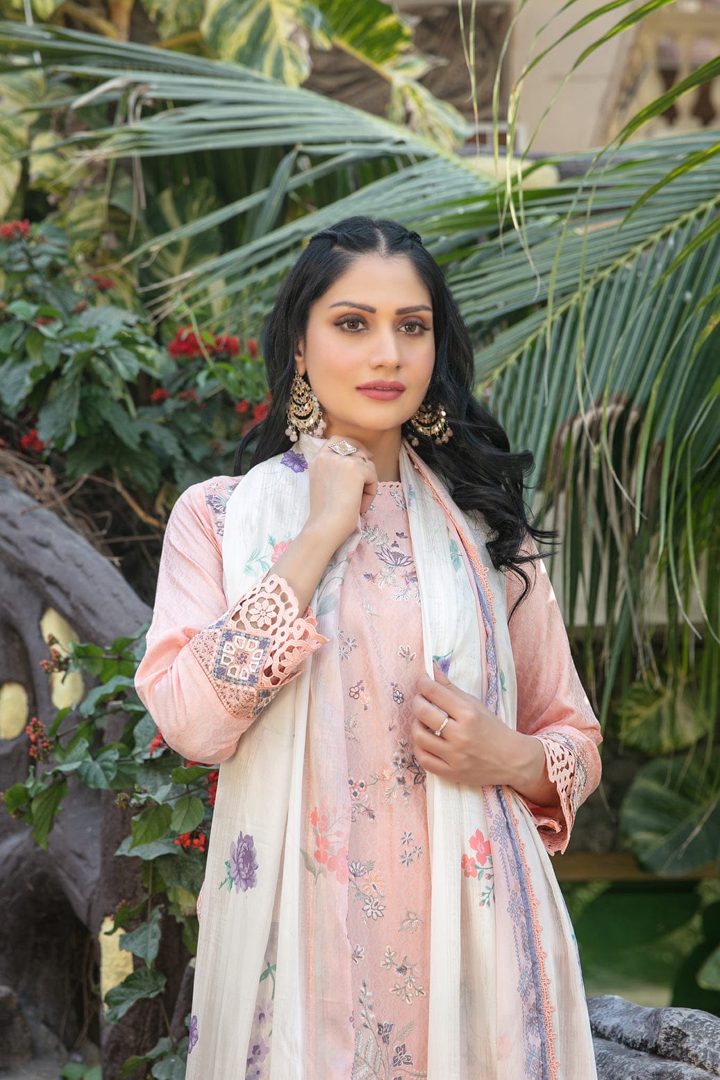 TWD-5484 Readymade Nasra Tawakkal Suit 2025 - Memsaab Online