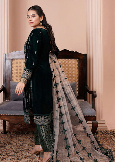 HN-01-R - Readymade - Hina Embroidered Collection 2023 - Memsaab Online