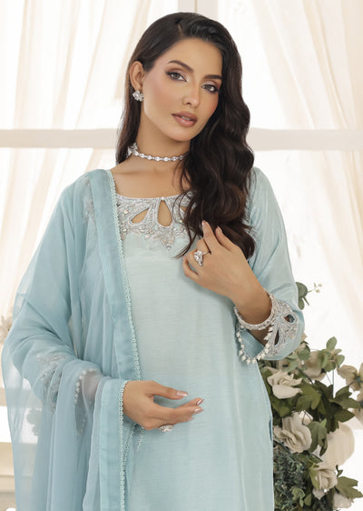 ASB-11 - Frozi Readymade Raw Silk - Memsaab Online