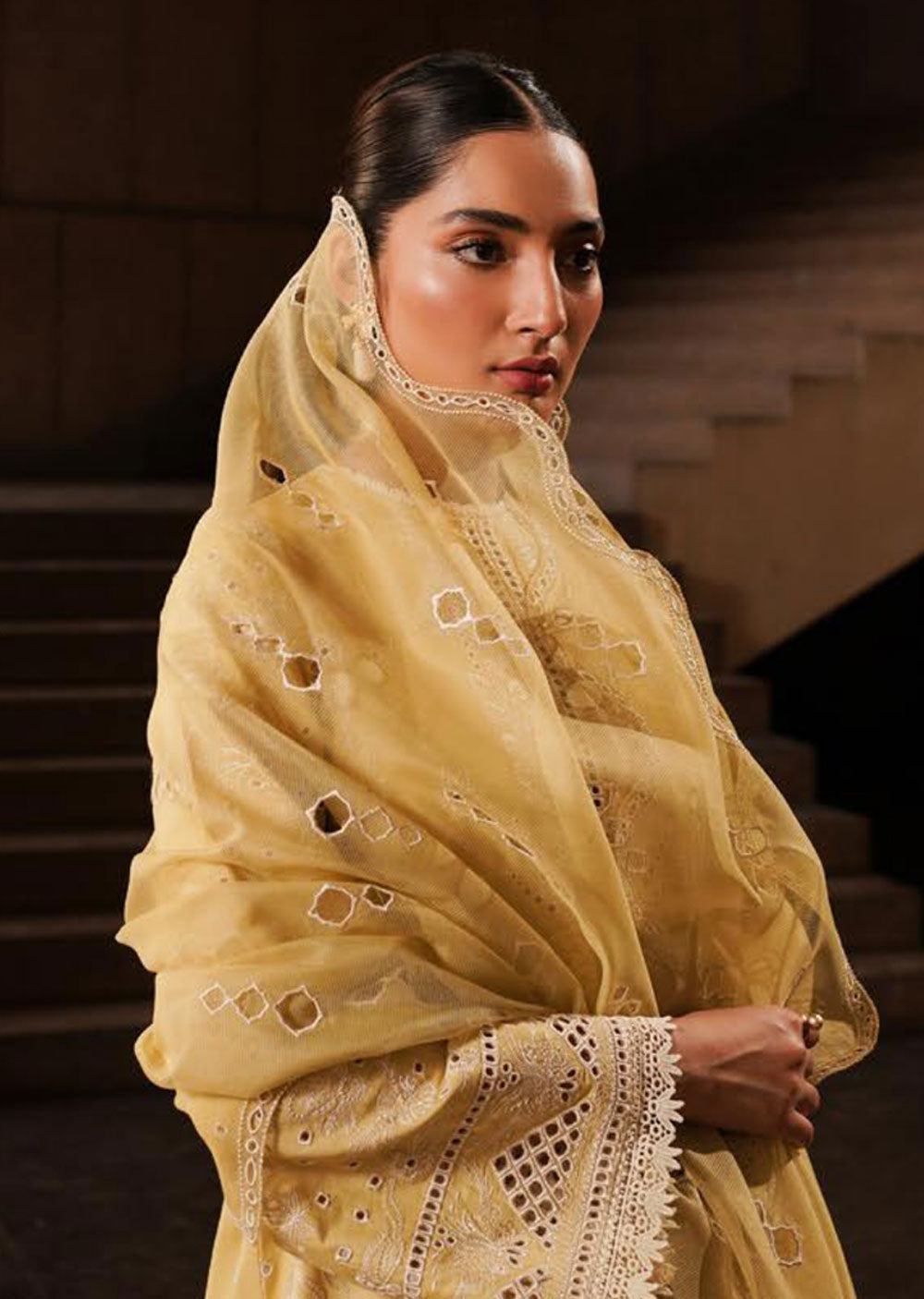 AL24V4-01 - CANARY - Readymade - Chickenkari Lawn Collection by Afrozeh 2024 - Memsaab Online