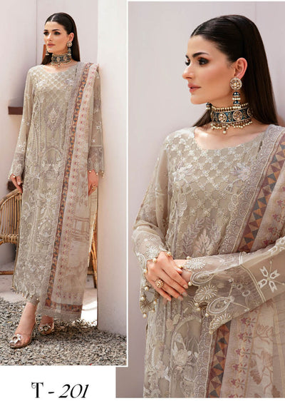 T-201-R - Readymade - Ramsha Dastan Collection Vol 2 2024 - Memsaab Online