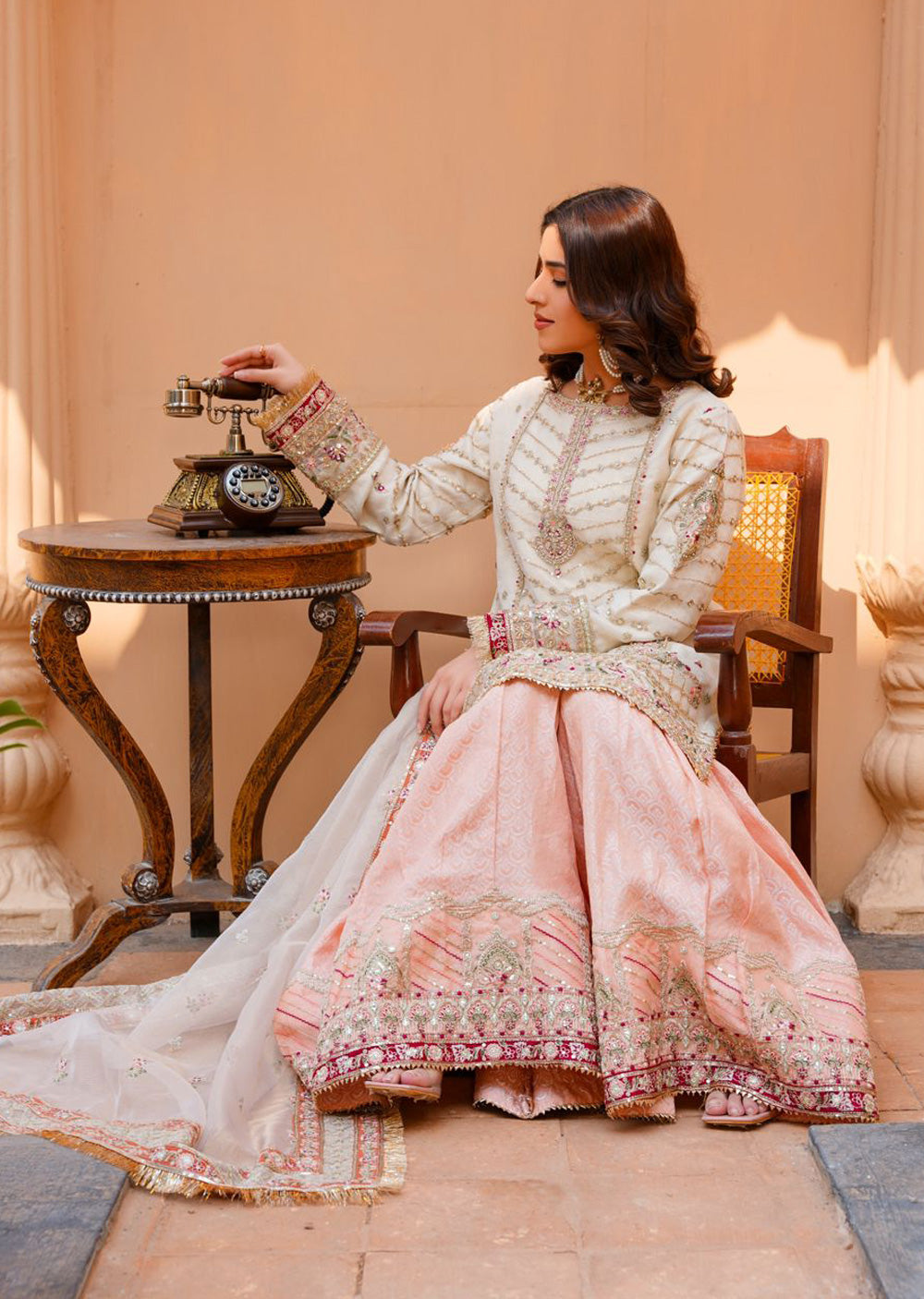 SAJN-01 Readymade - Sajni Organza Net Collection 2025 - Memsaab Online