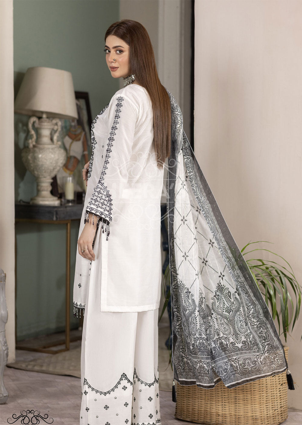 HSS-56 Readymade Winter Viscose Suit - Memsaab Online