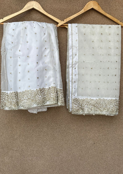 SRB3231 - White - Sehrish B Design 2025 - Memsaab Online