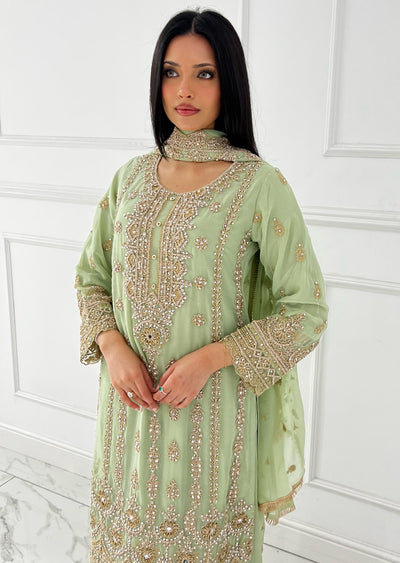 Shaz1801 - Readymade - Chiffon - Mummy n Me Outfit - Memsaab Online