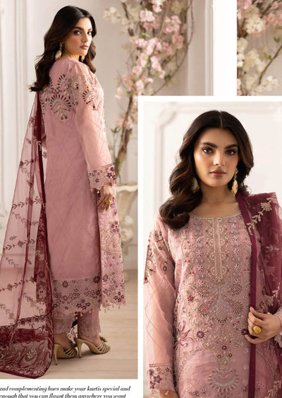 P-201 - Unstitched - Dastoor by Ramsha Luxury Lawn Vol 2 - Memsaab Online