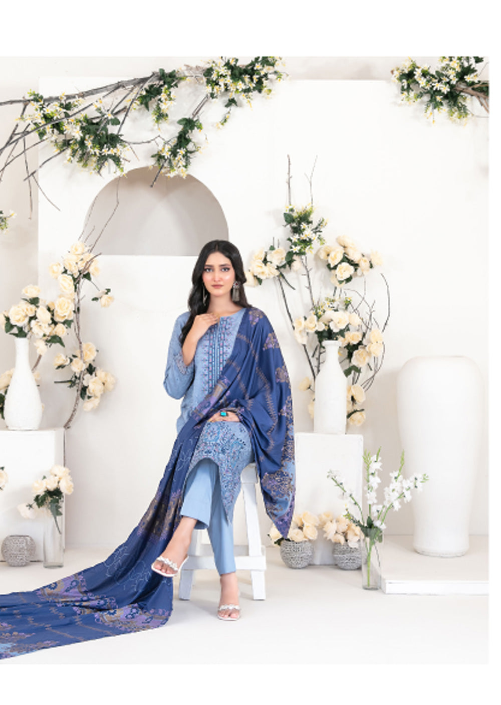 TWD-4558 - Readymade Yumna Collection By Tawakkal Suit 2025 - Memsaab Online