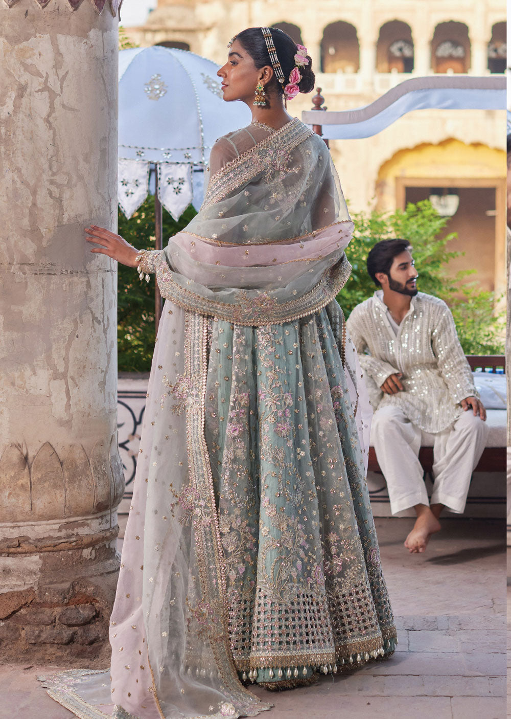 DST-01-R - Readymade - Dastangoi Wedding Formals by Afrozeh 2023 - Memsaab Online