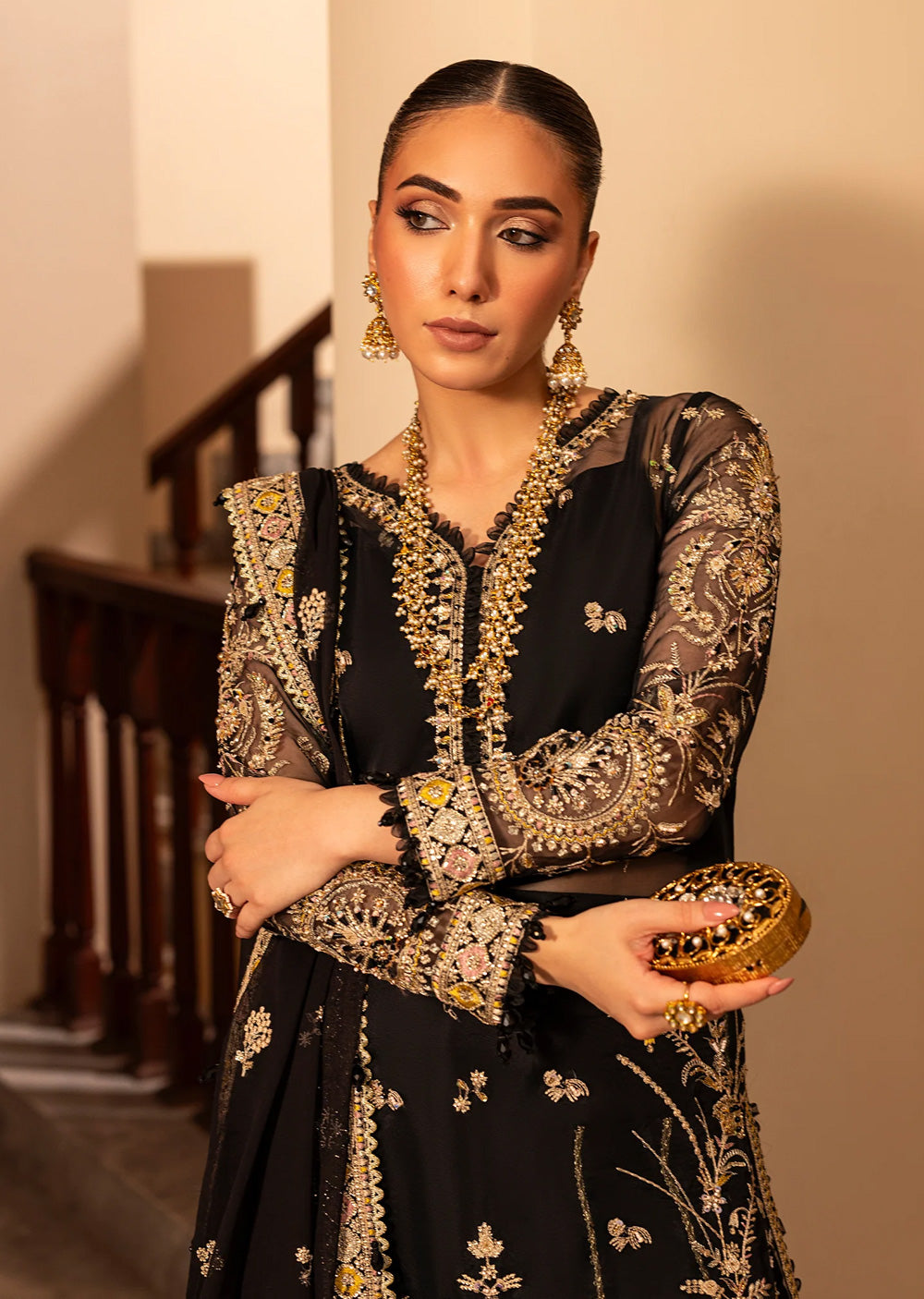 AYN-04 DUSKY FORMAL DRESS Readymade Collection by AYLIN 2025 - Memsaab Online