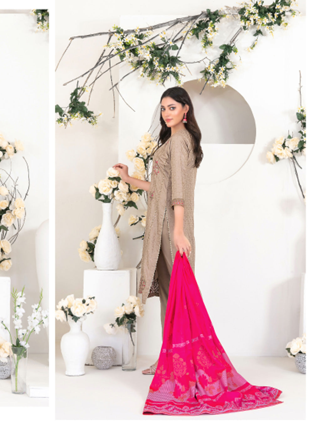 TWD-4556 -Readymade Yumna Collection By Tawakkal Suit 2025 - Memsaab Online