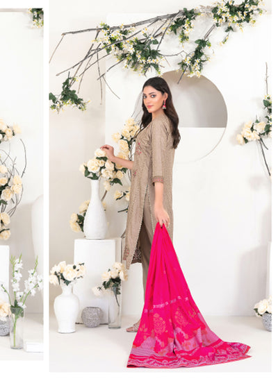 TWD-4556 -Readymade Yumna Collection By Tawakkal Suit 2025 - Memsaab Online