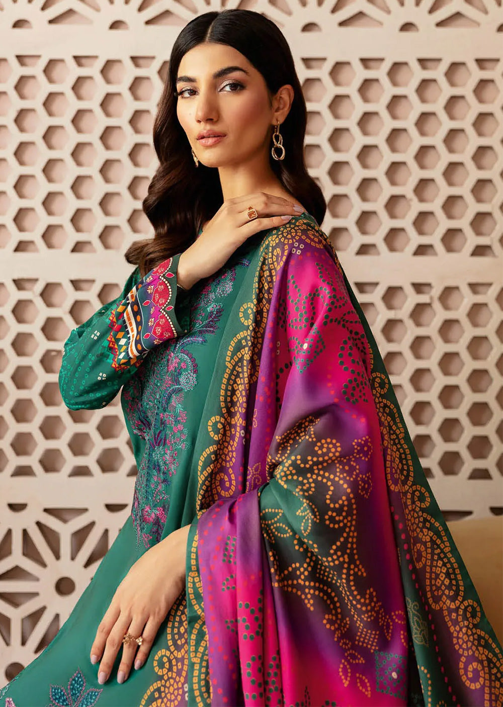 J-301 - Unstitched - Riwaj by Ramsha Volume 3 2024 - Memsaab Online