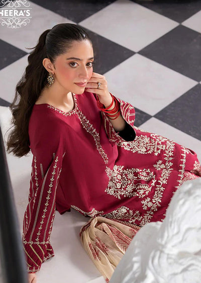 HSS-1138 - Readymade Heeras Suit - Memsaab Online