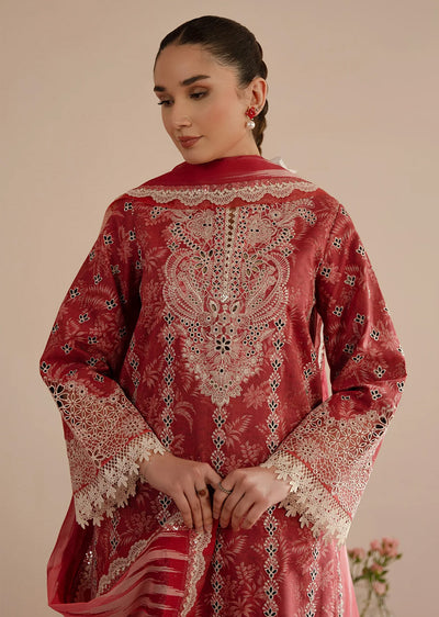 AVCT-01 - Unstitched - Floral Charm Collection by Afrozeh 2024 - Memsaab Online