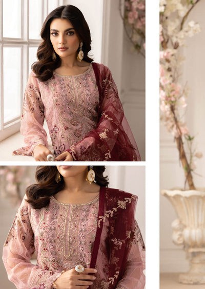 P-201 - Unstitched - Dastoor by Ramsha Luxury Lawn Vol 2 - Memsaab Online