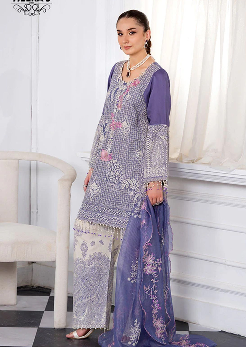 HSS-1136 - Readymade Heeras Suit - Memsaab Online