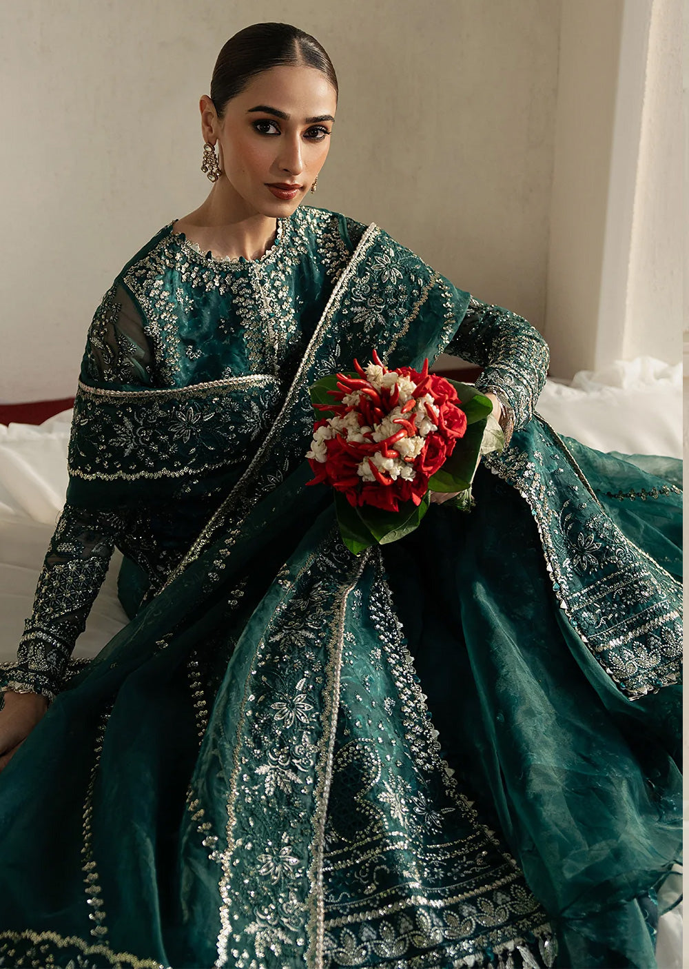 AZW-25-V1-08 Nazrana Unstitched Collection by AYZEL 2025 - Memsaab Online