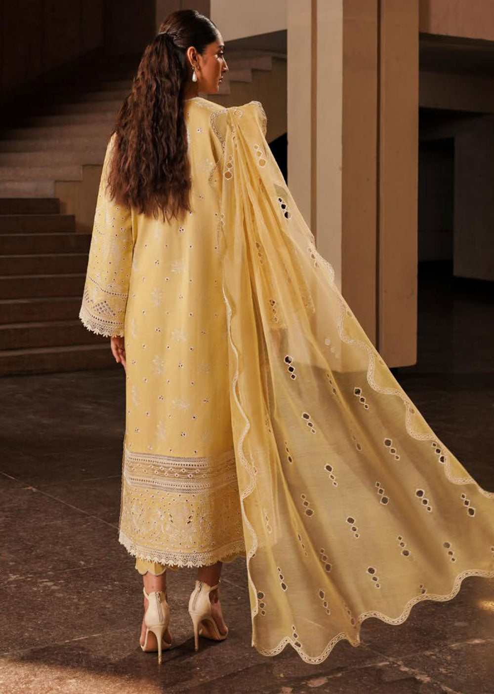 AL24V4-01 - CANARY - Readymade - Chickenkari Lawn Collection by Afrozeh 2024 - Memsaab Online