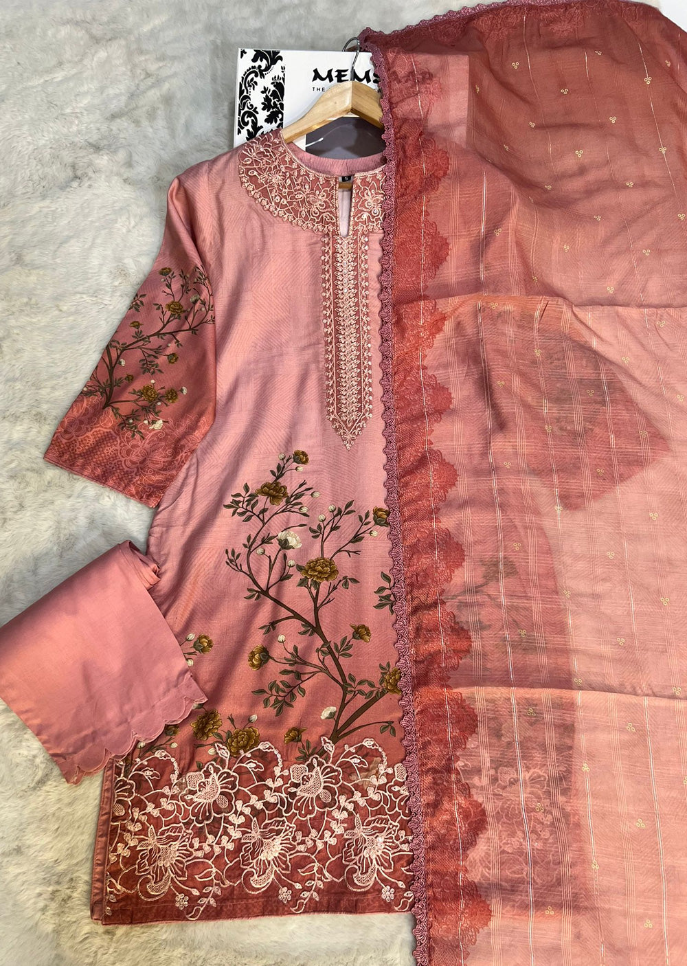 MLY-04 - Readymade - Maria B Inspired Suit 2024 - Memsaab Online