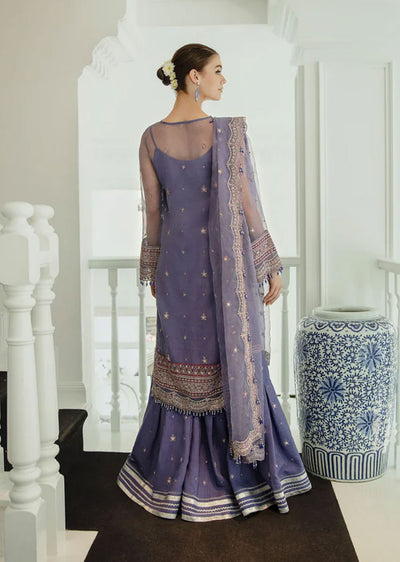 Rang e Sukhn - Meeral Readymade Organza Suit - Memsaab Online