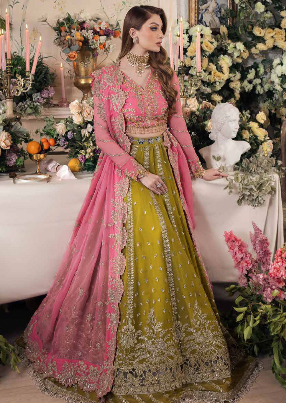 PLC-01 - Taskheer - Readymade- Panache Luxury Chiffon Collection 2024 - Memsaab Online