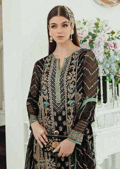 SW2301 - Readymade - Freesia by Ariya Chiffon De Luxe 2024 - Memsaab Online