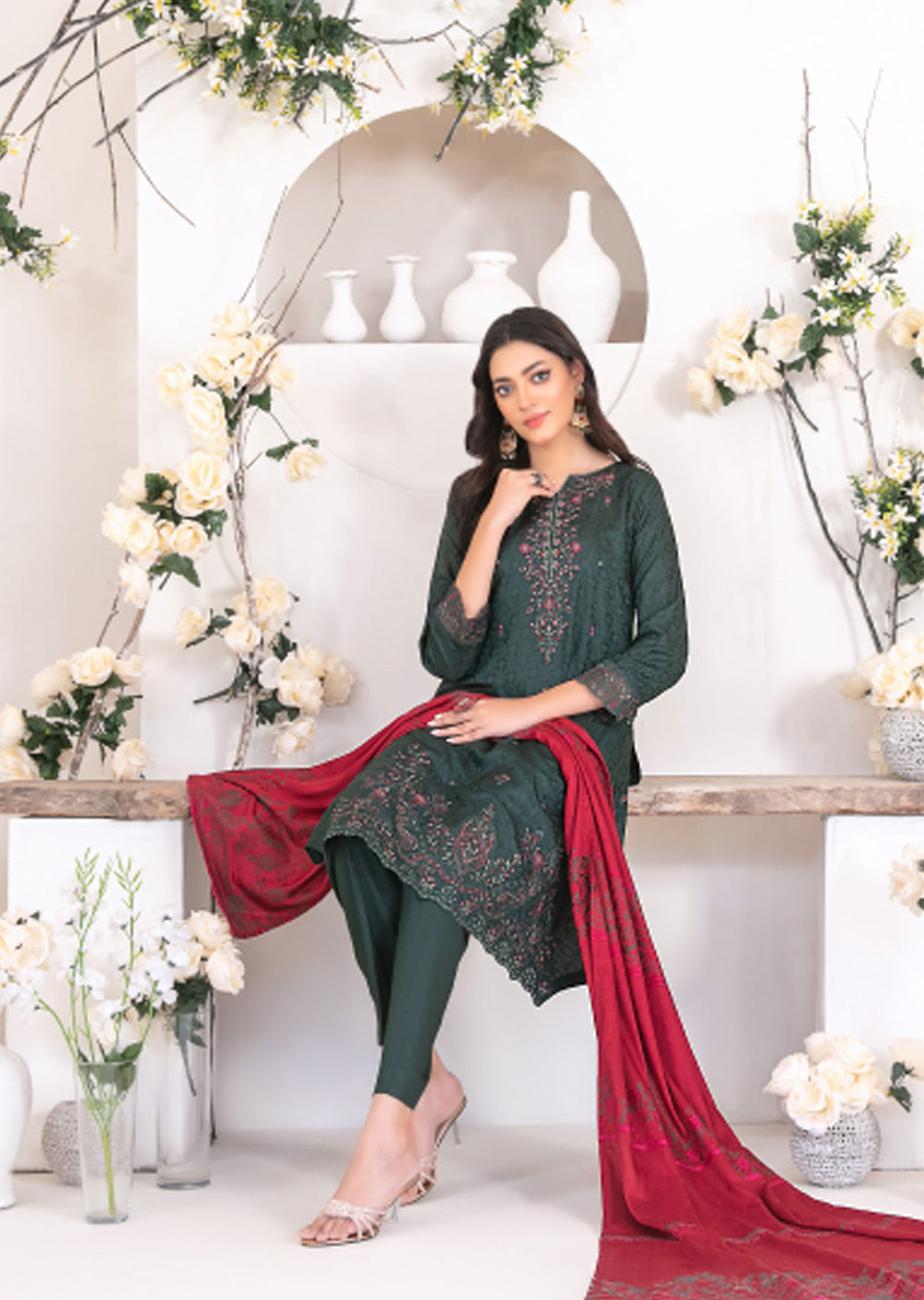 TWD-4553 - Readymade Yumna Collection By Tawakkal Suit 2025 - Memsaab Online