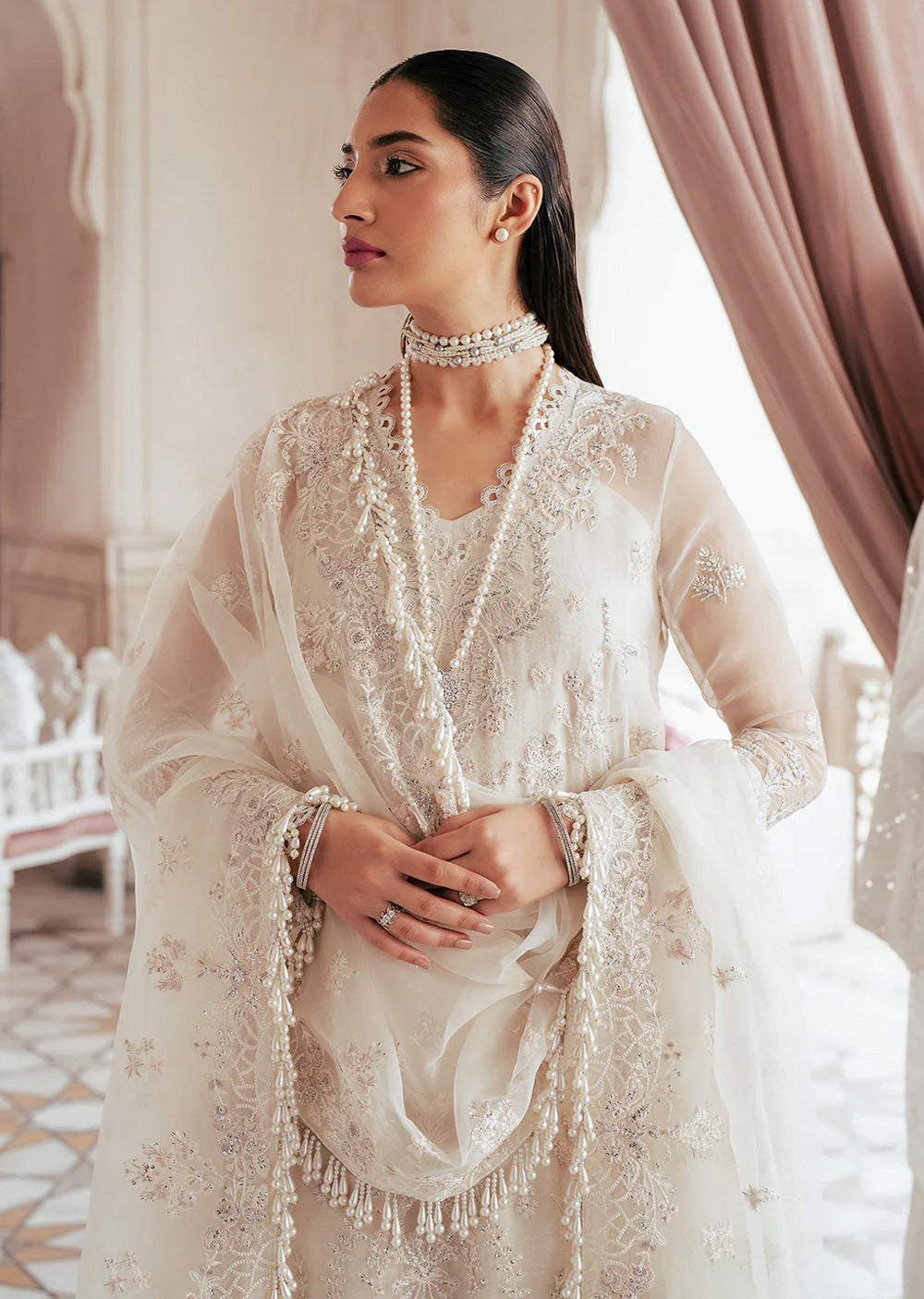 SS-D01 - Zahria - Readymade- Silsila Festive Collection 2024 - Memsaab Online