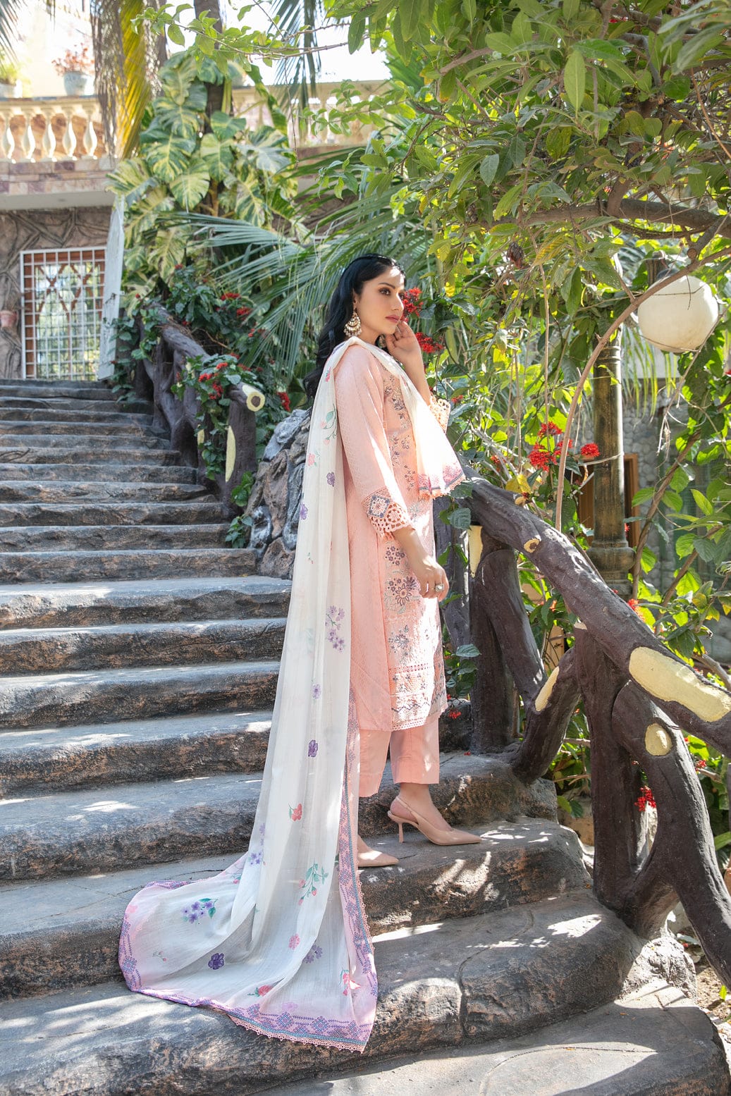 TWD-5484 Readymade Nasra Tawakkal Suit 2025 - Memsaab Online