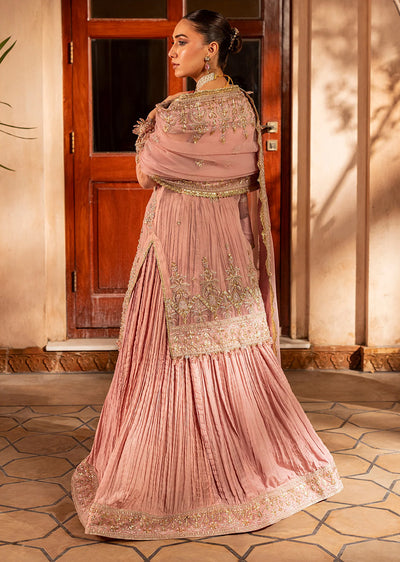 AYN-07 MAUVE MIST DRESS Readymade Collection by AYLIN 2025 - Memsaab Online