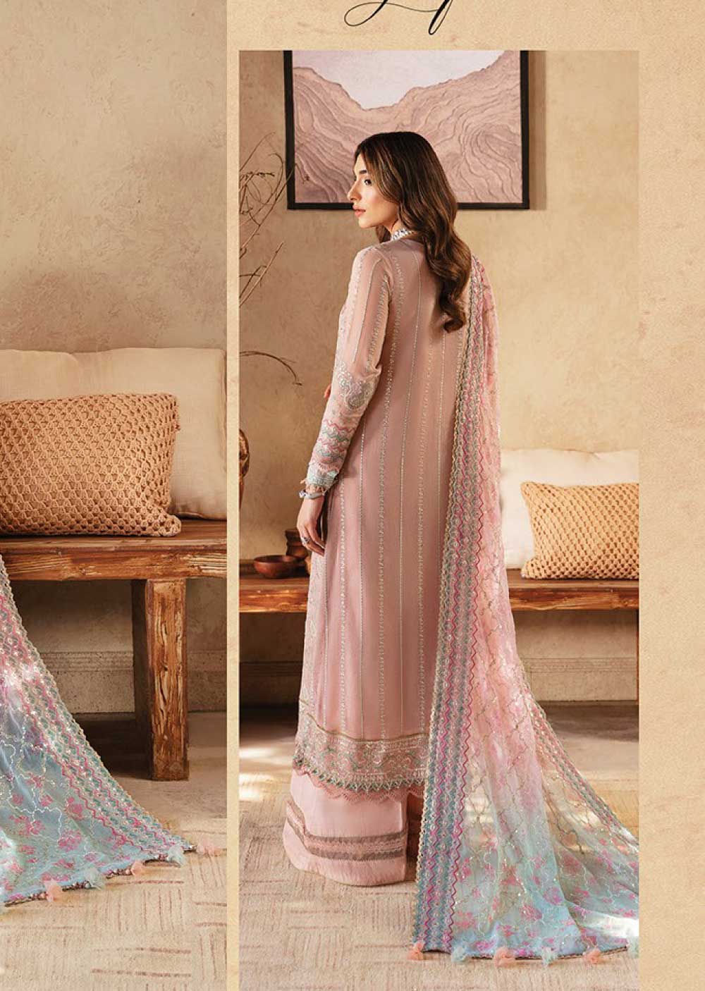 Taroob - Unstitched - Yesfir Collection by Xenia Formals 2024 - Memsaab Online