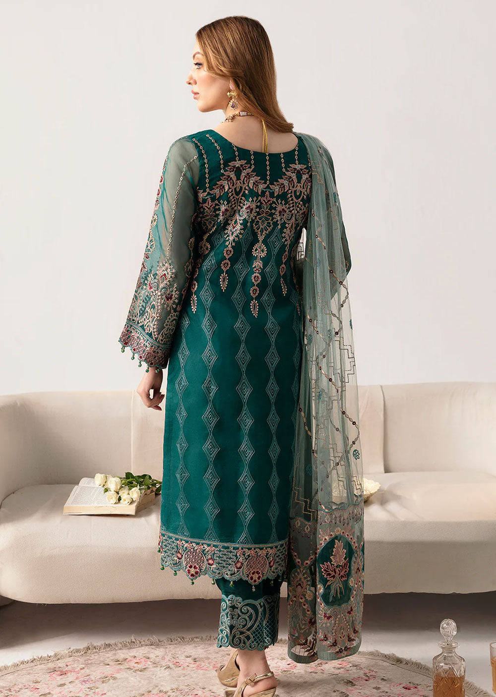 M-1101 - Unstitched - Ramsha Minhal Vol 11 2024 - Memsaab Online