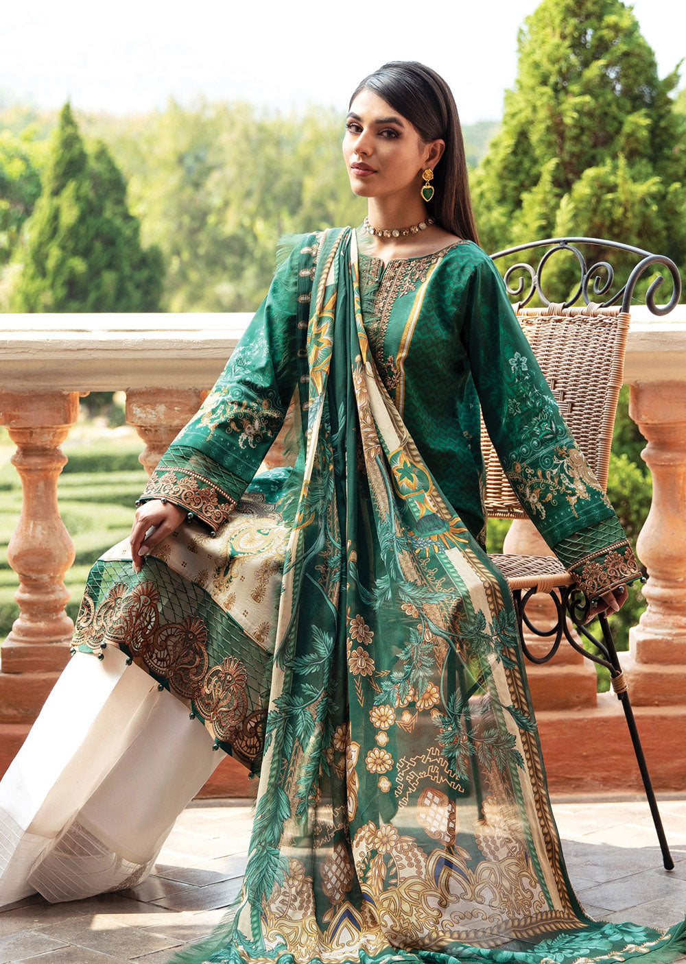 GL24V-01 - Ayse - Readymade -Springtime Ballet by Gulaal Lawn 2024 - Memsaab Online