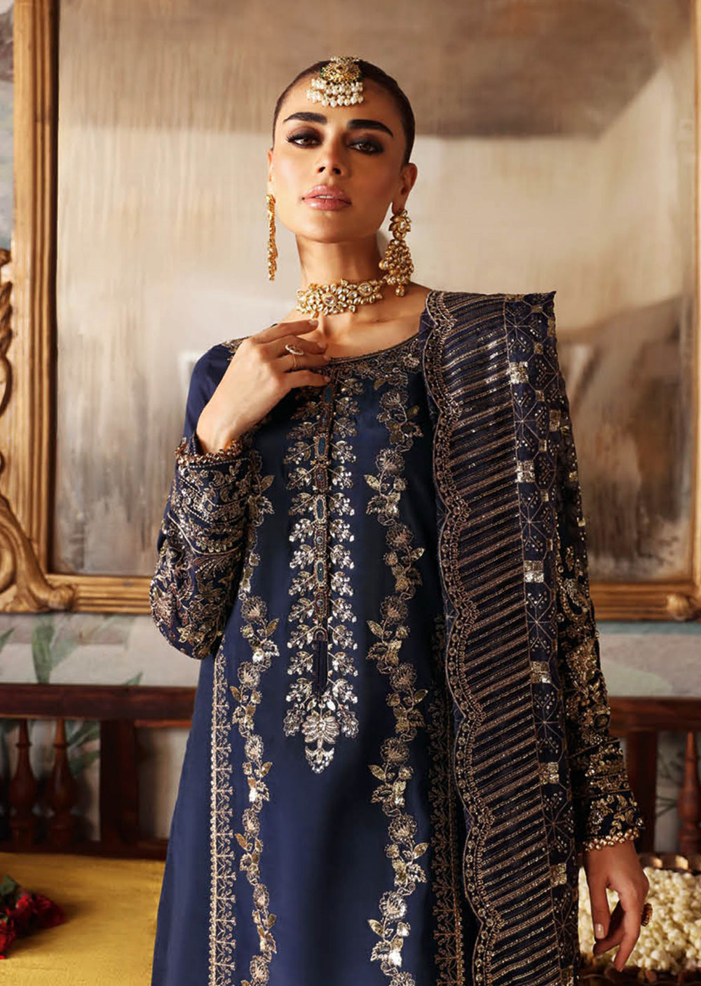 S-01-R - Naghma - Readymade - Shagna Premium Raw Silk 2024 - Memsaab Online