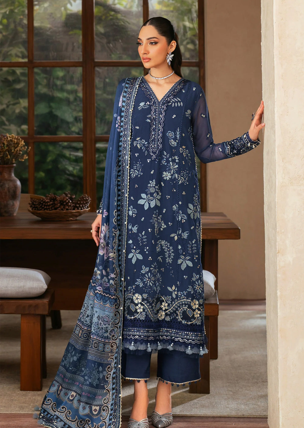 XNX-01 - Unstitched - Niran Collection by Xenia Formals 2025 - Memsaab Online