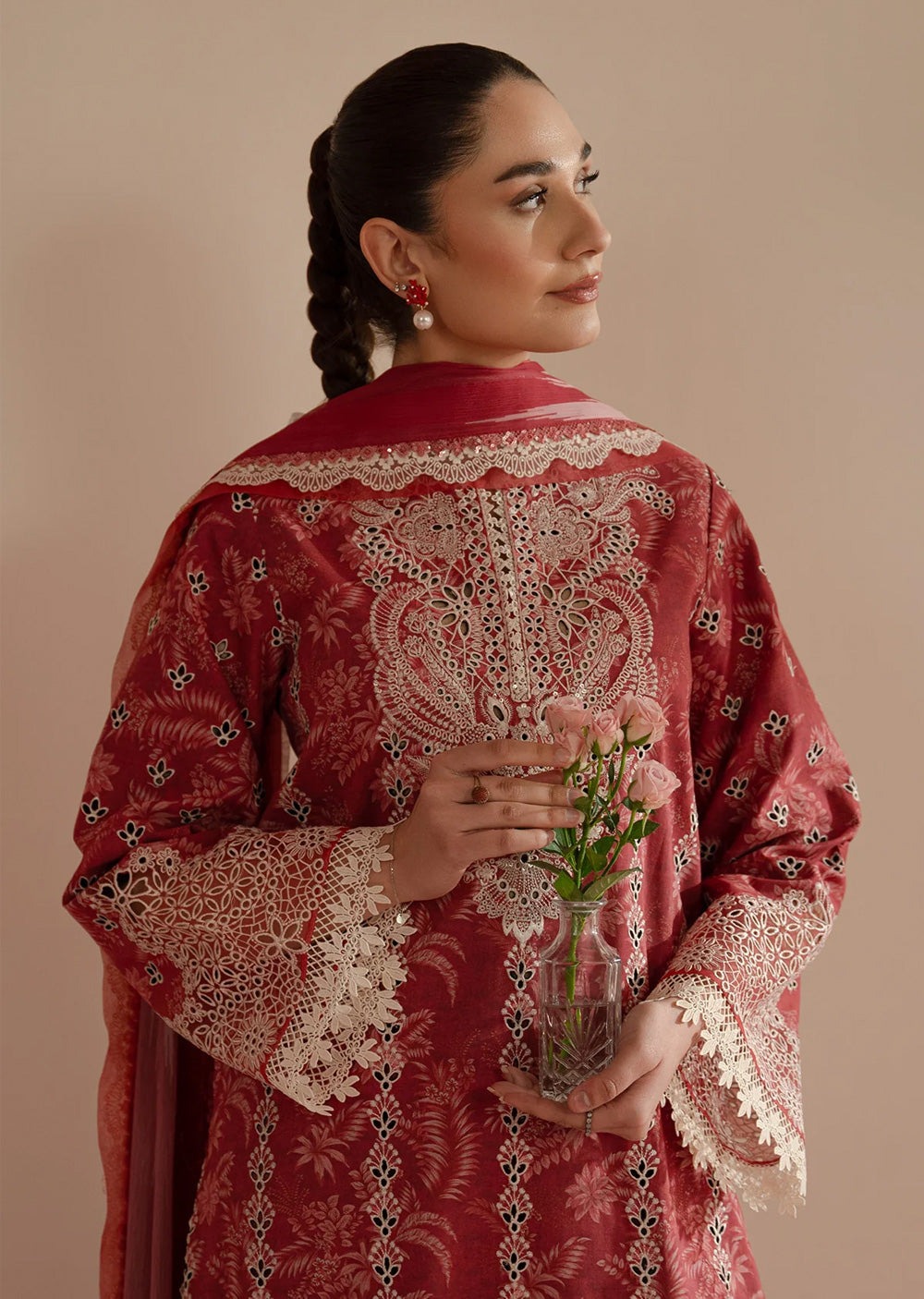 AVCT-01 - Unstitched - Floral Charm Collection by Afrozeh 2024 - Memsaab Online