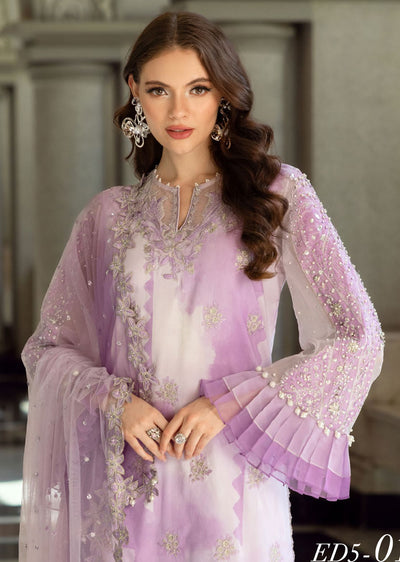 CHTZM-01 - Unstitched - Charizma Festive Collection 2025 - Memsaab Online