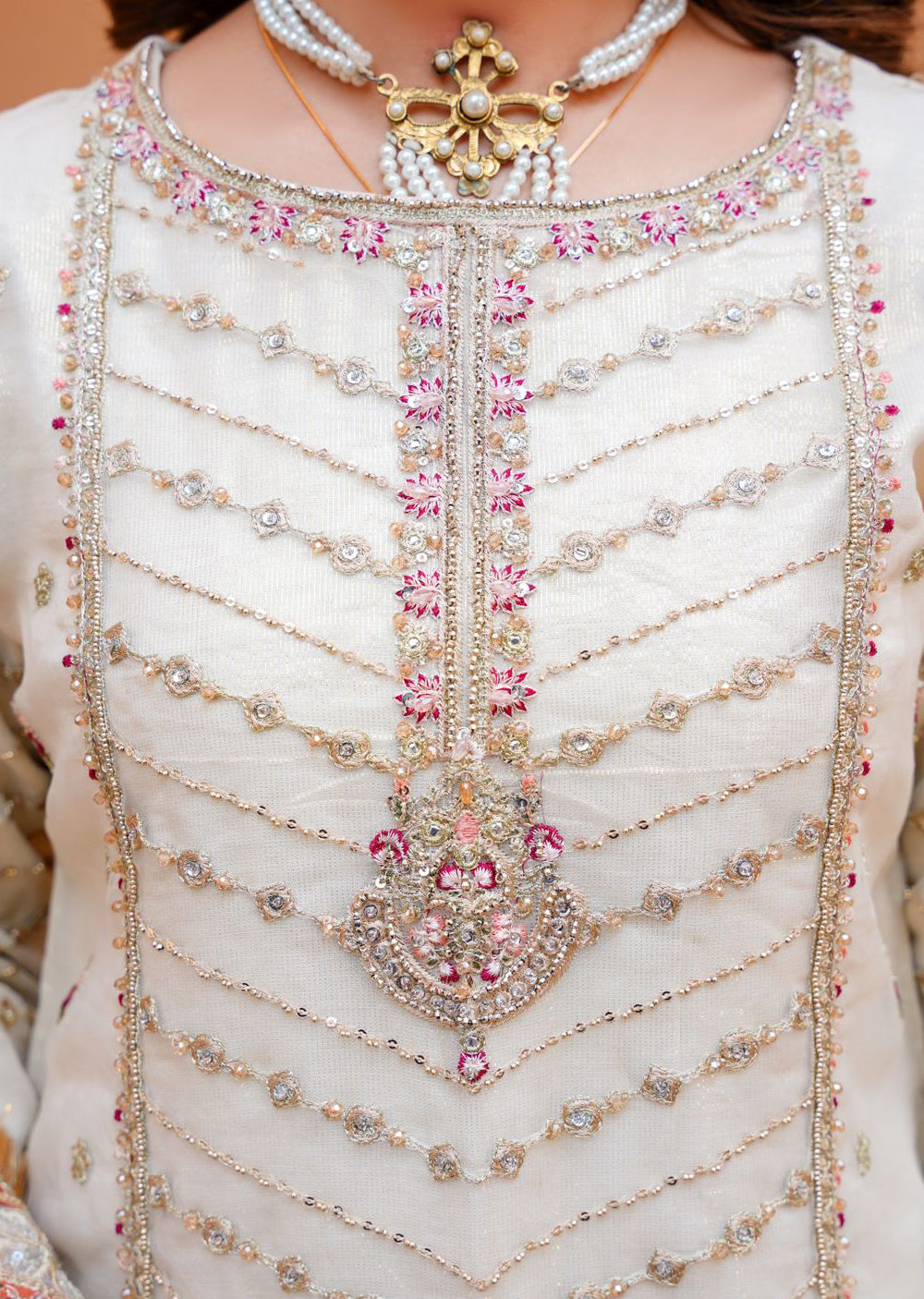 SAJN-01 Readymade - Sajni Organza Net Collection 2025 - Memsaab Online