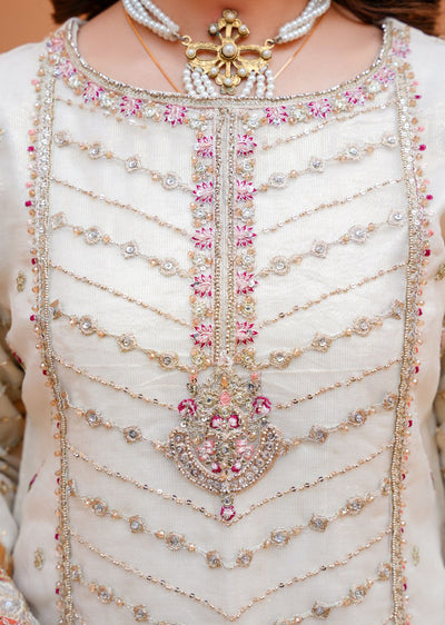 SAJN-01 Readymade - Sajni Organza Net Collection 2025 - Memsaab Online