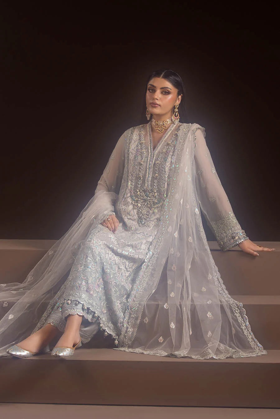 P-276- Readymade - Khuda Ameer Ouftit - Memsaab Online