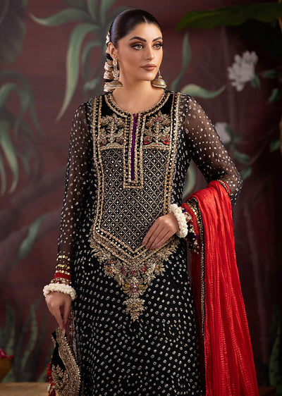 P-269 - Black - Readymade - Khuda Baksh Ouftit - Memsaab Online